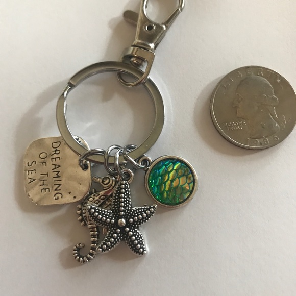 NWT “Dreaming of the Sea” key chain or Tassel - Picture 5 of 5